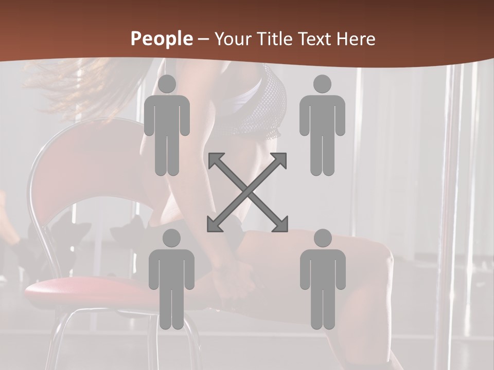 Girl Dancer PowerPoint Template