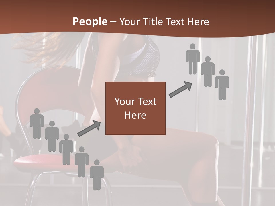 Girl Dancer PowerPoint Template