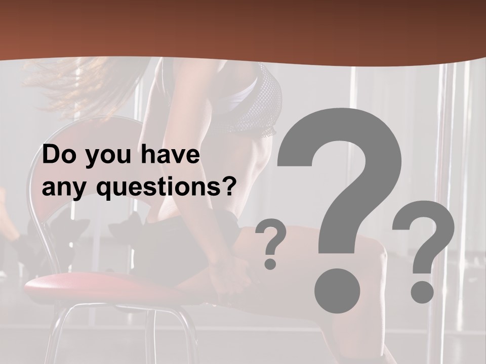 Girl Dancer PowerPoint Template