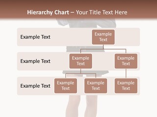 Girl With A Phone PowerPoint Template
