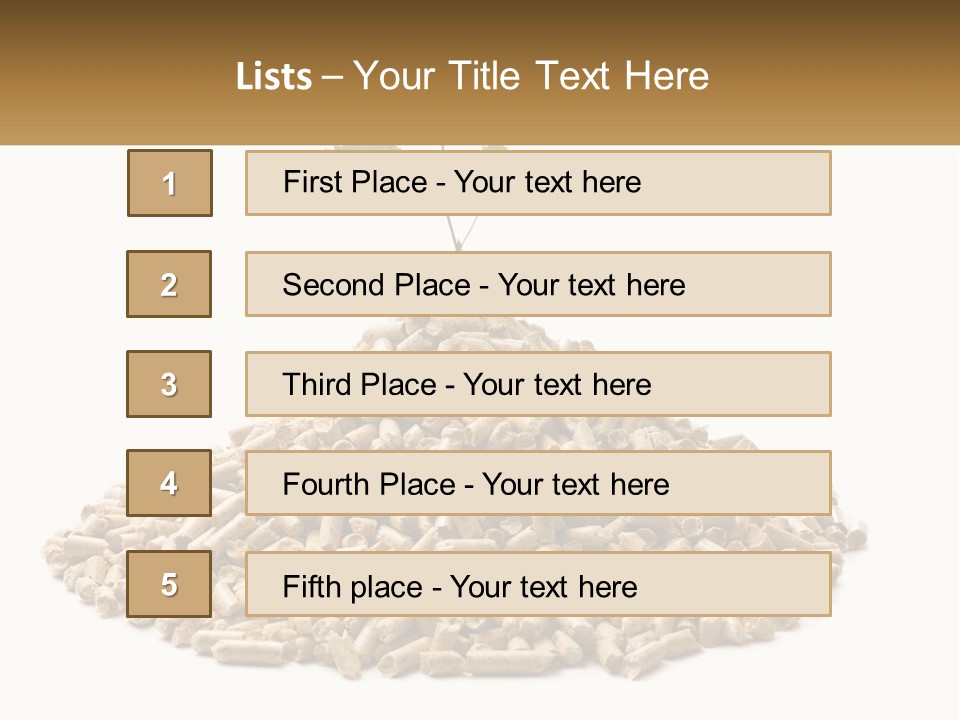 Ecological Toilet Filler PowerPoint Template