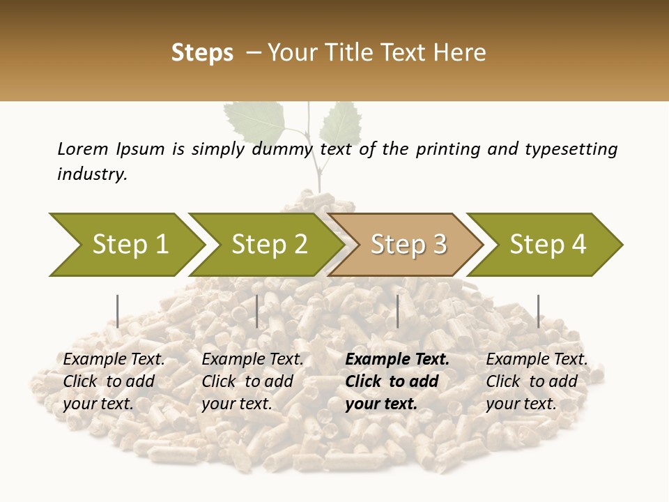Ecological Toilet Filler PowerPoint Template