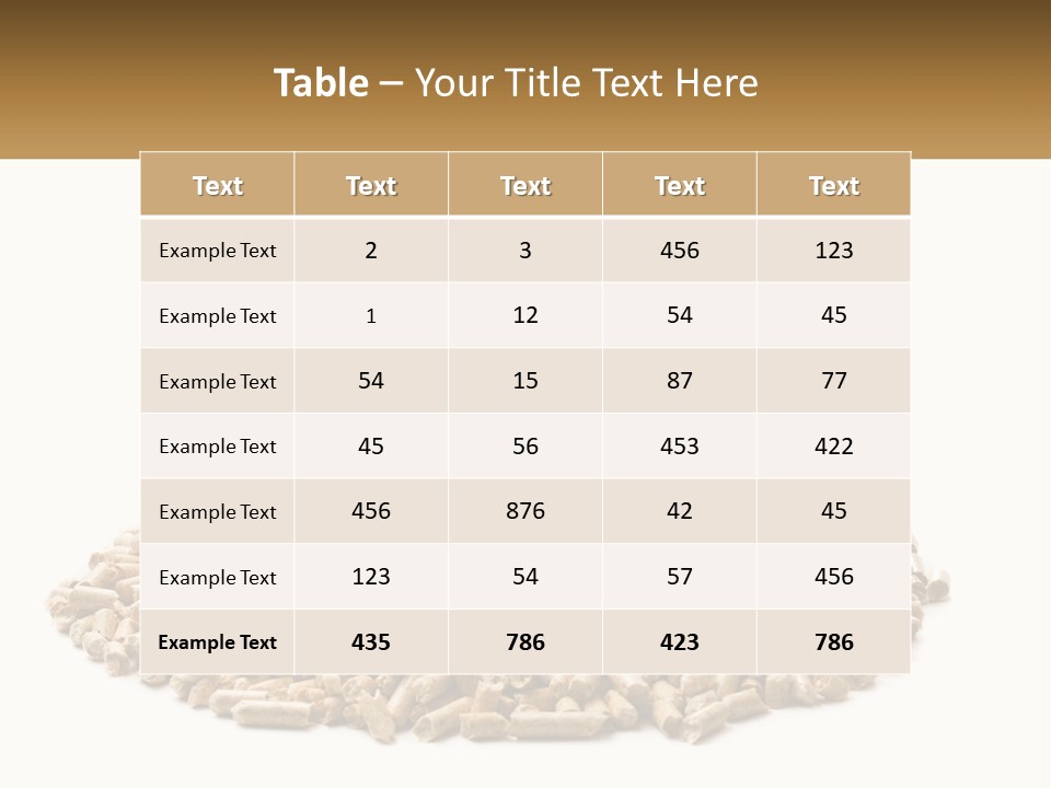 Ecological Toilet Filler PowerPoint Template