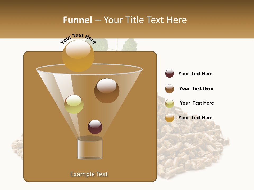Ecological Toilet Filler PowerPoint Template