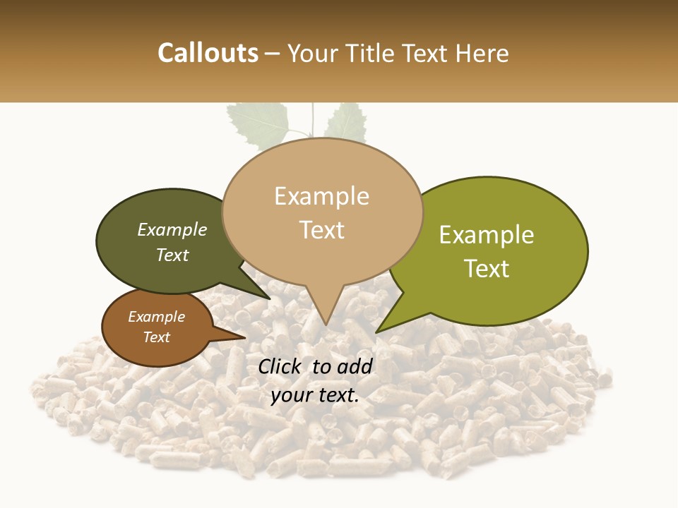 Ecological Toilet Filler PowerPoint Template