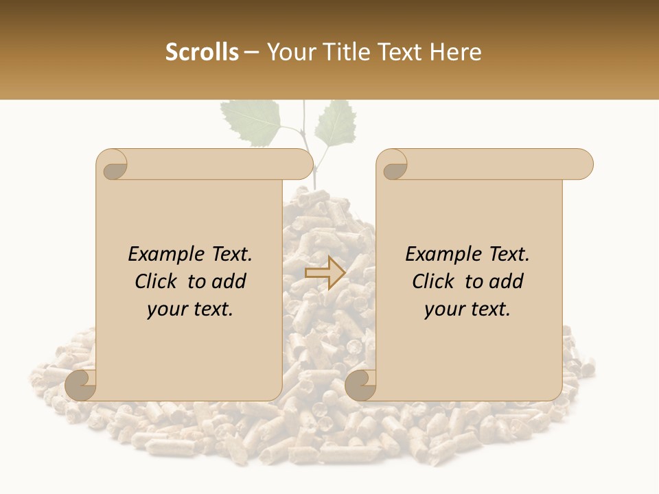 Ecological Toilet Filler PowerPoint Template