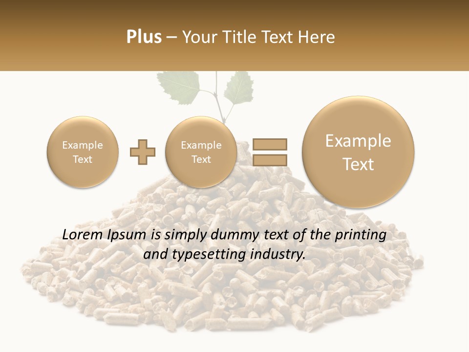 Ecological Toilet Filler PowerPoint Template