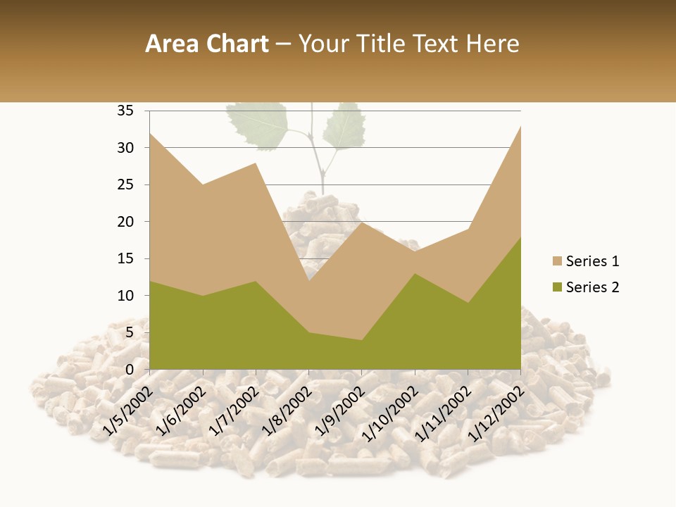Ecological Toilet Filler PowerPoint Template