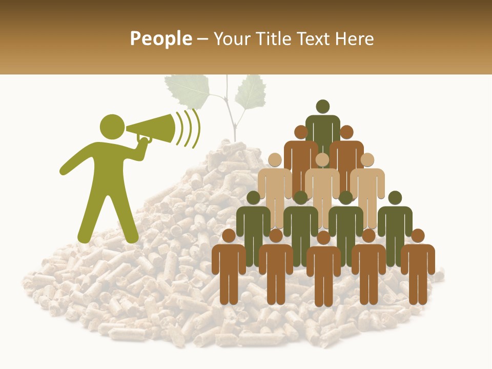 Ecological Toilet Filler PowerPoint Template