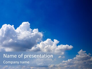 Blue Sky PowerPoint Template