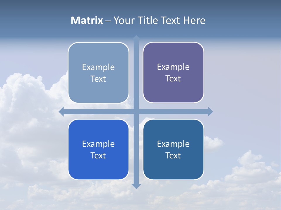 Blue Sky PowerPoint Template