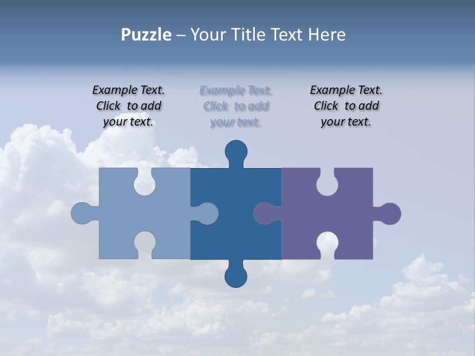 Blue Sky PowerPoint Template