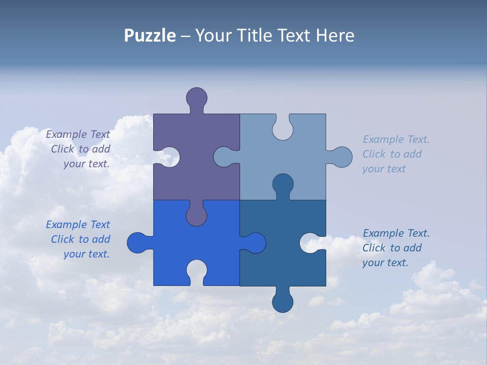 Blue Sky PowerPoint Template