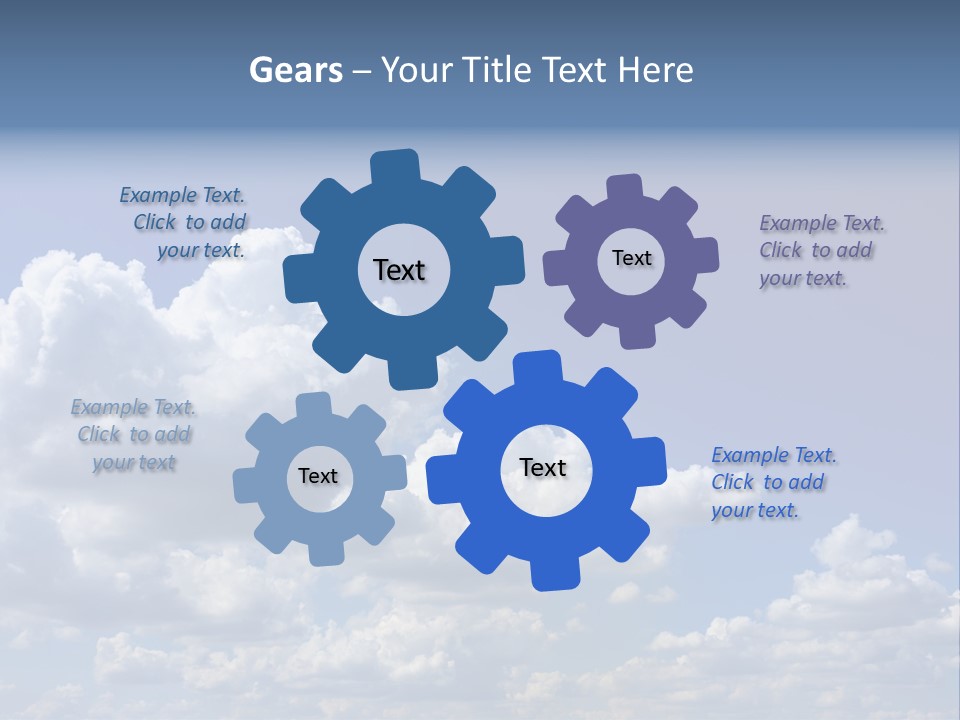 Blue Sky PowerPoint Template