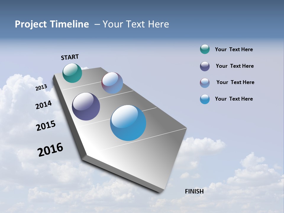 Blue Sky PowerPoint Template