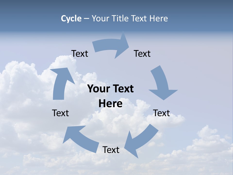 Blue Sky PowerPoint Template