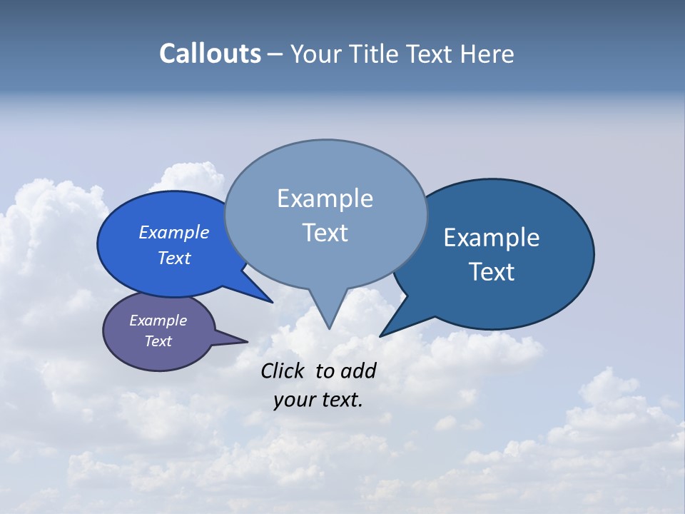 Blue Sky PowerPoint Template