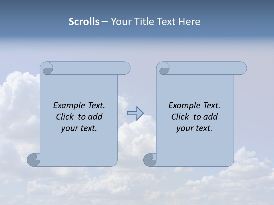 Blue Sky PowerPoint Template