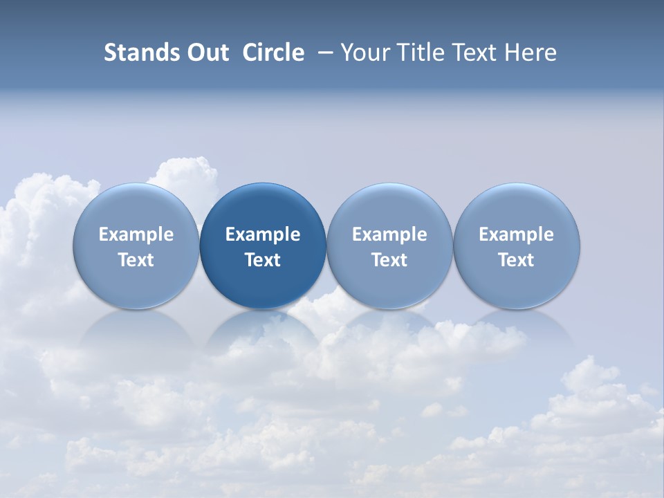 Blue Sky PowerPoint Template
