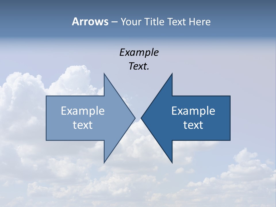 Blue Sky PowerPoint Template