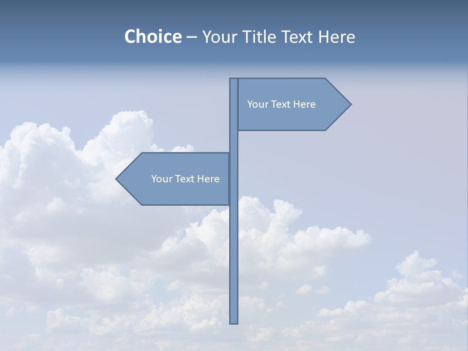 Blue Sky PowerPoint Template