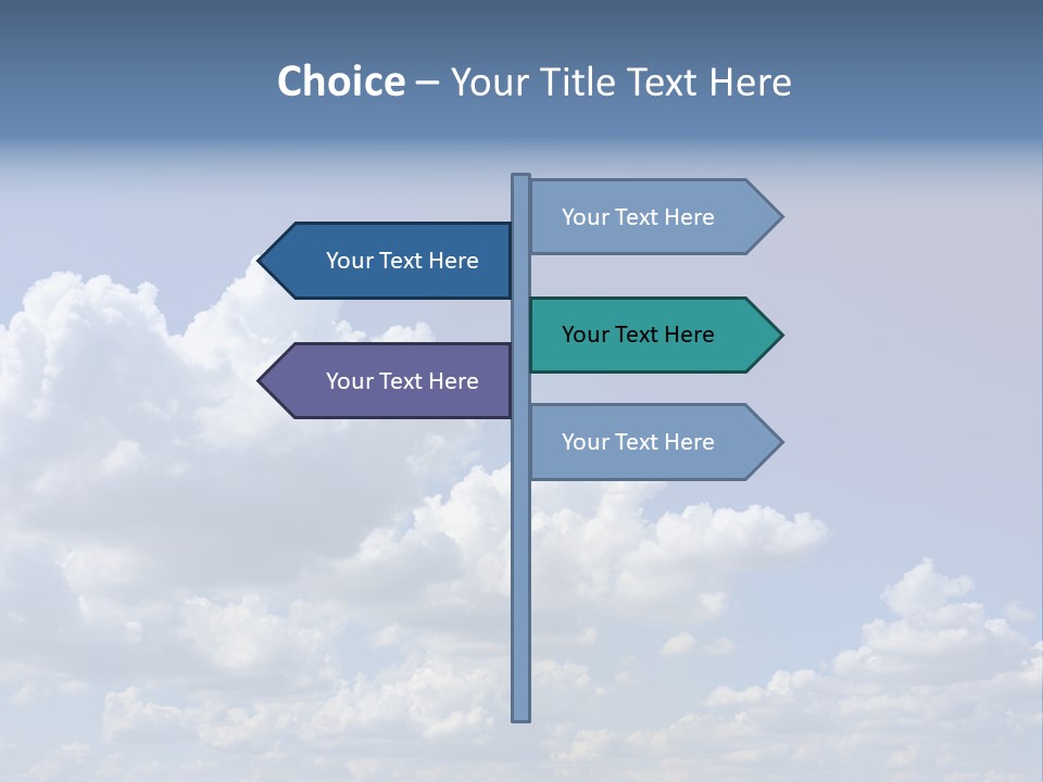 Blue Sky PowerPoint Template
