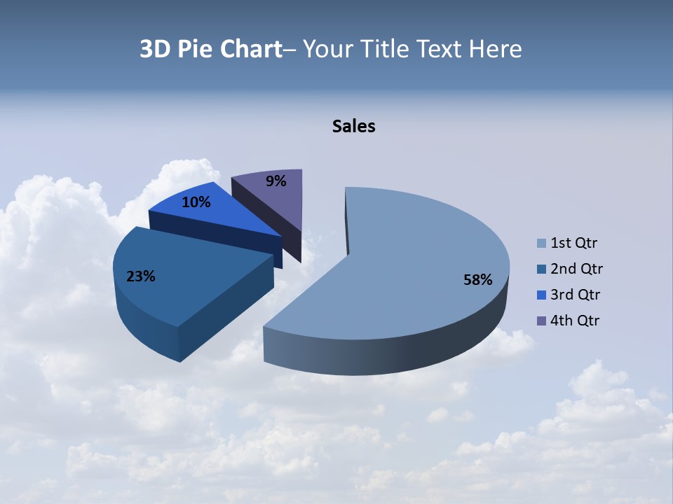 Blue Sky PowerPoint Template