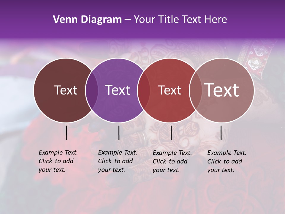 Picture Of Henna On His Hands PowerPoint Template