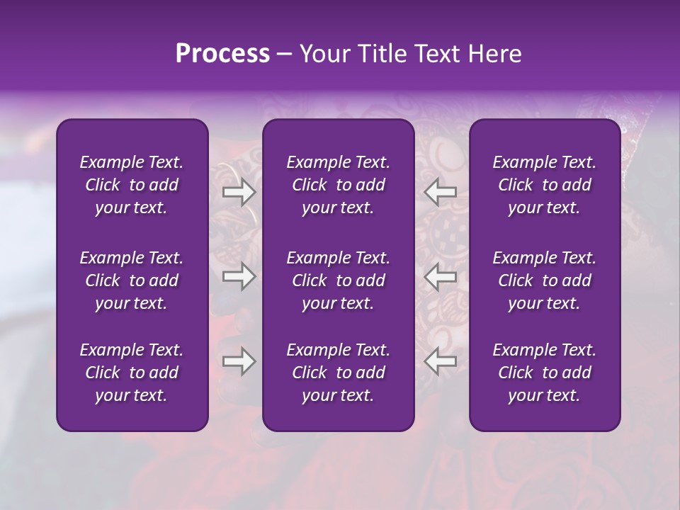 Picture Of Henna On His Hands PowerPoint Template