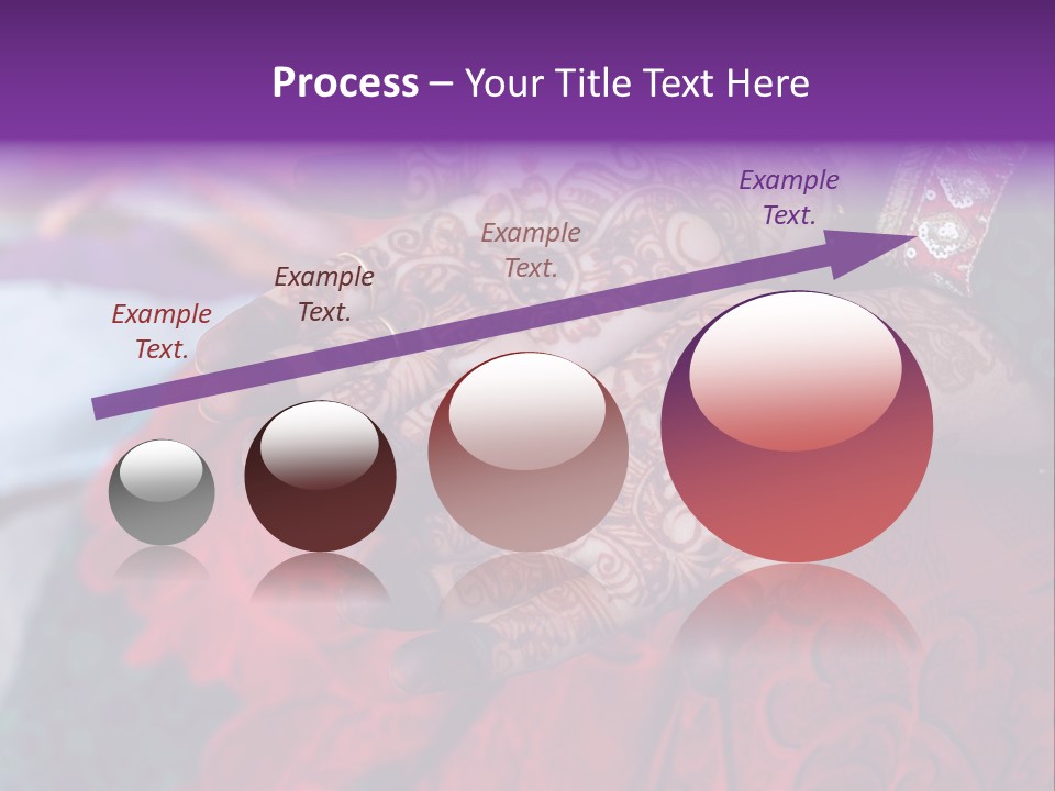 Picture Of Henna On His Hands PowerPoint Template