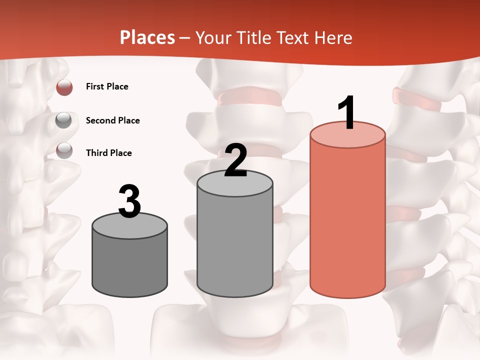 Spine Anatomy Lumbar Region PowerPoint Template