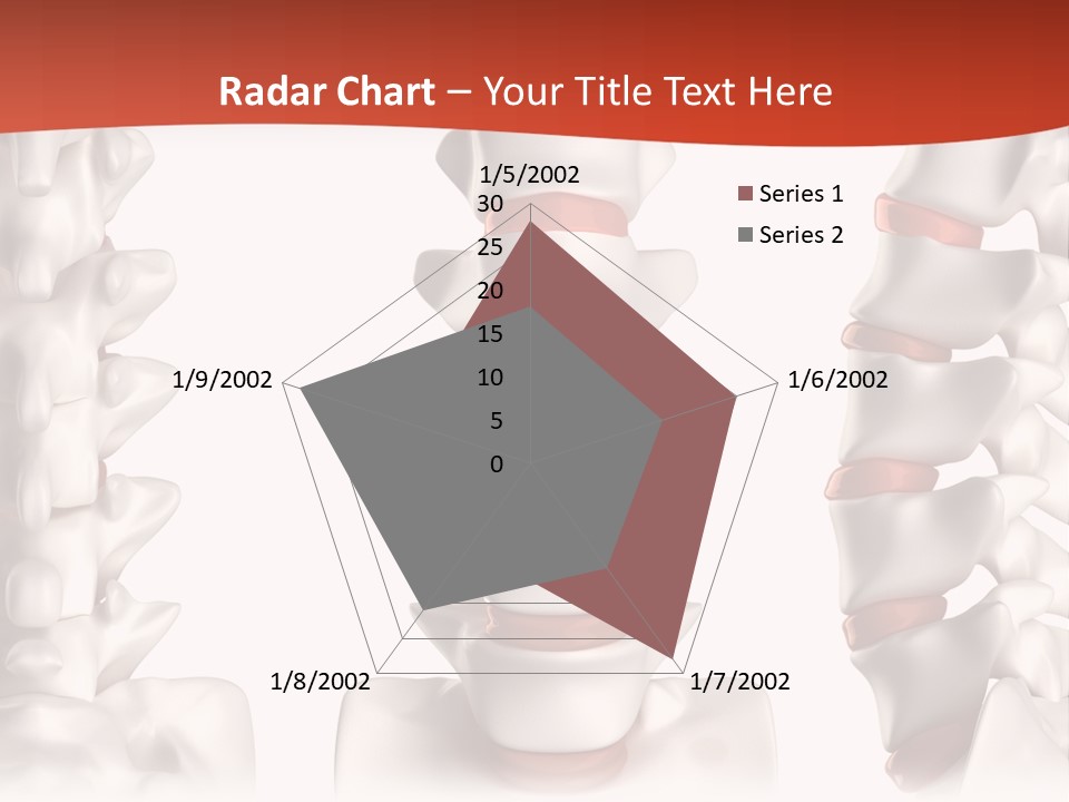 Spine Anatomy Lumbar Region PowerPoint Template