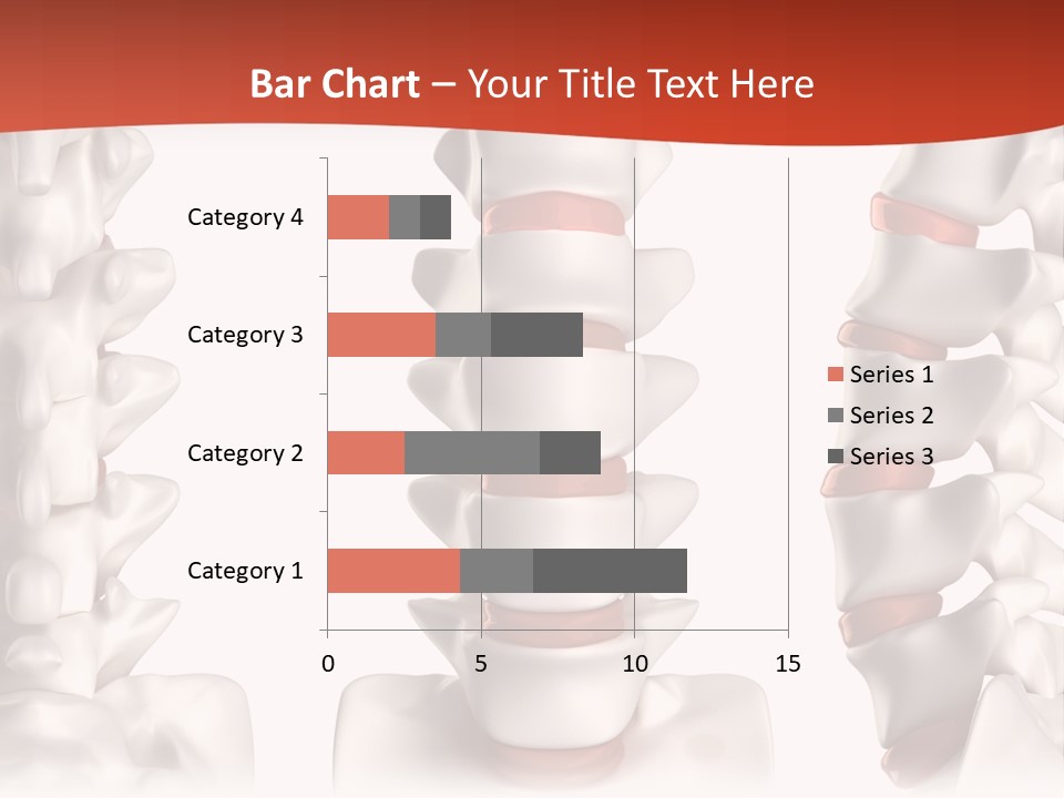 Spine Anatomy Lumbar Region PowerPoint Template