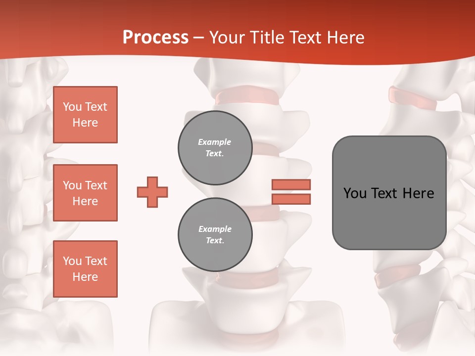 Spine Anatomy Lumbar Region PowerPoint Template