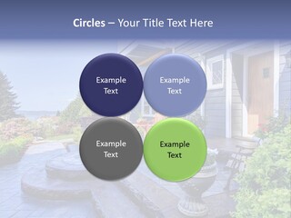 Interior Of The Entrance To The House PowerPoint Template