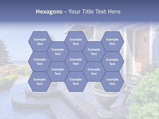 Interior Of The Entrance To The House PowerPoint Template