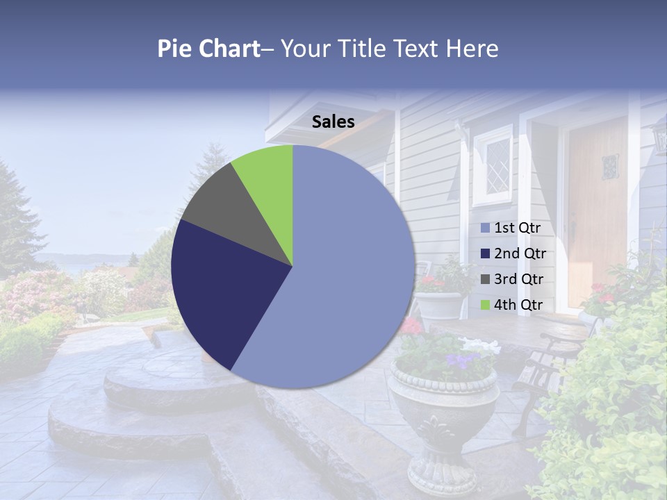 Interior Of The Entrance To The House PowerPoint Template