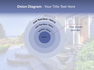 Interior Of The Entrance To The House PowerPoint Template