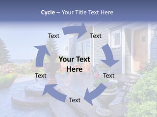 Interior Of The Entrance To The House PowerPoint Template