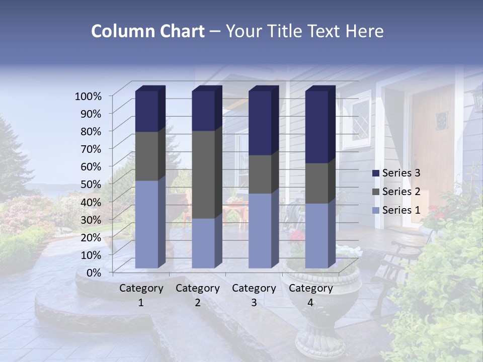 Interior Of The Entrance To The House PowerPoint Template