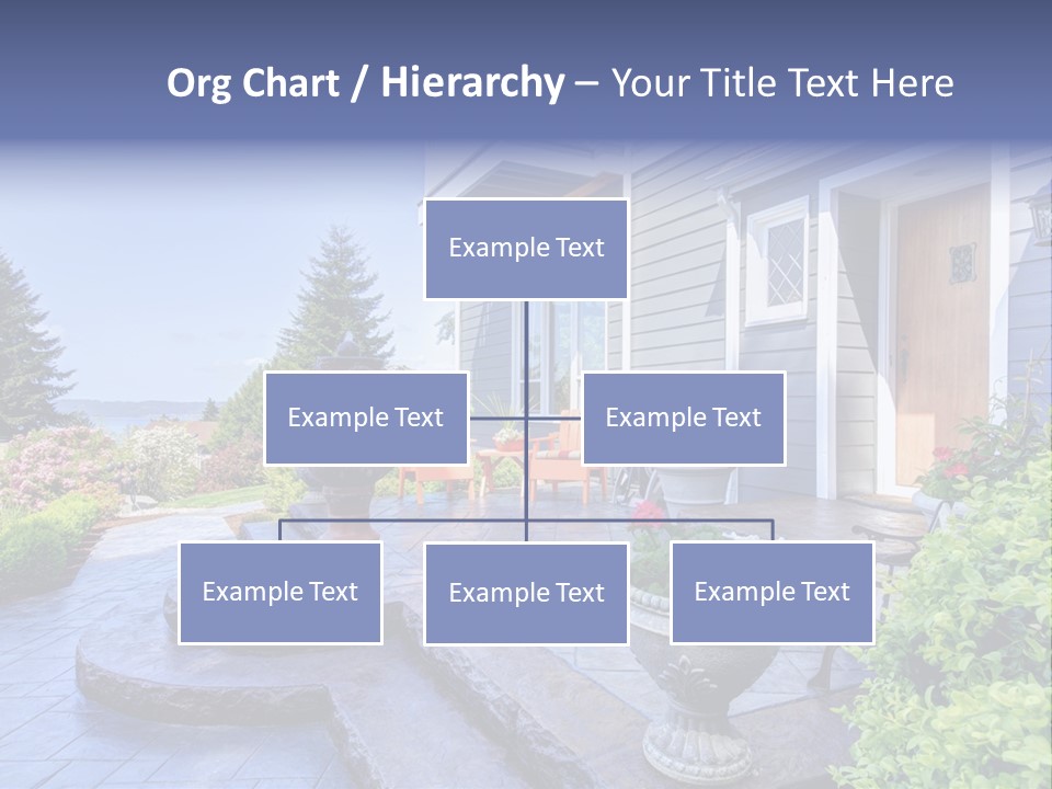 Interior Of The Entrance To The House PowerPoint Template