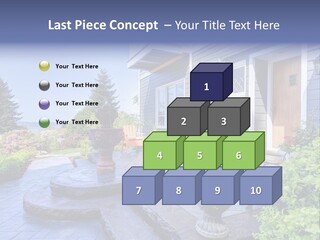 Interior Of The Entrance To The House PowerPoint Template