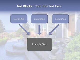Interior Of The Entrance To The House PowerPoint Template