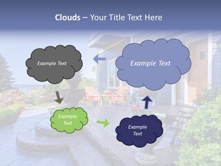 Interior Of The Entrance To The House PowerPoint Template