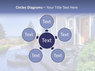 Interior Of The Entrance To The House PowerPoint Template