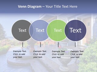Interior Of The Entrance To The House PowerPoint Template