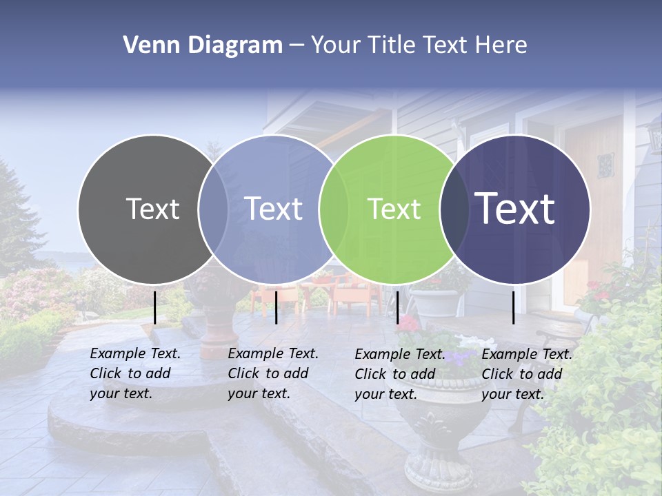 Interior Of The Entrance To The House PowerPoint Template