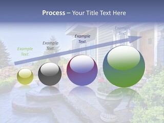 Interior Of The Entrance To The House PowerPoint Template