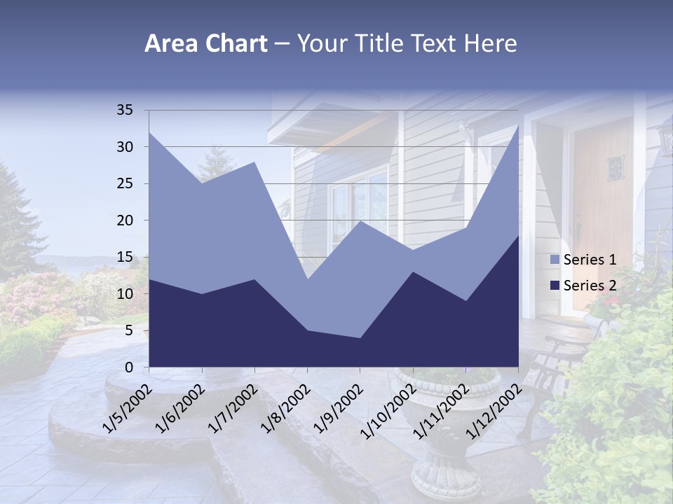 Interior Of The Entrance To The House PowerPoint Template