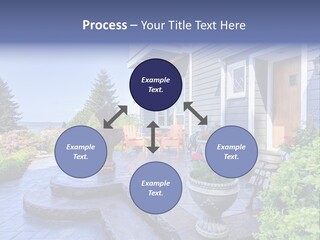 Interior Of The Entrance To The House PowerPoint Template